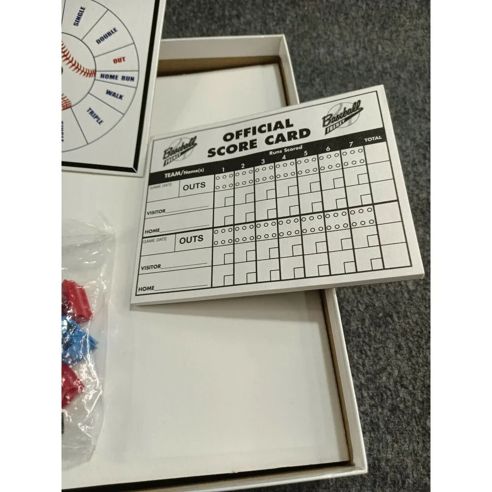 Baseball Frenzy Trivia Board Game Major League Little League Softball